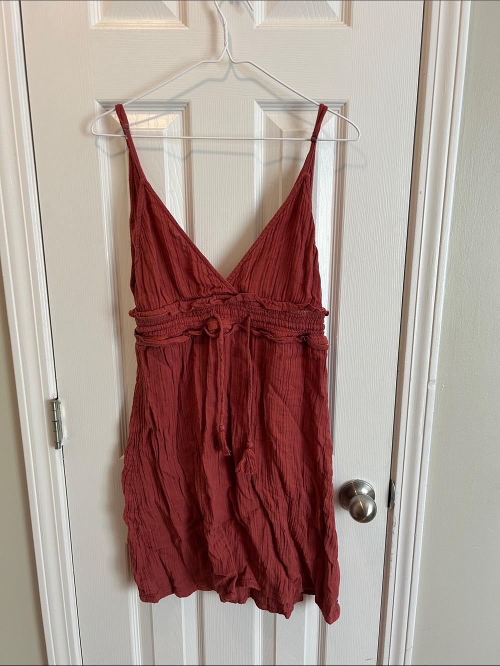 Roxy Rust Red Mini Dress